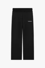 7heavens Black Open Leg Jogger