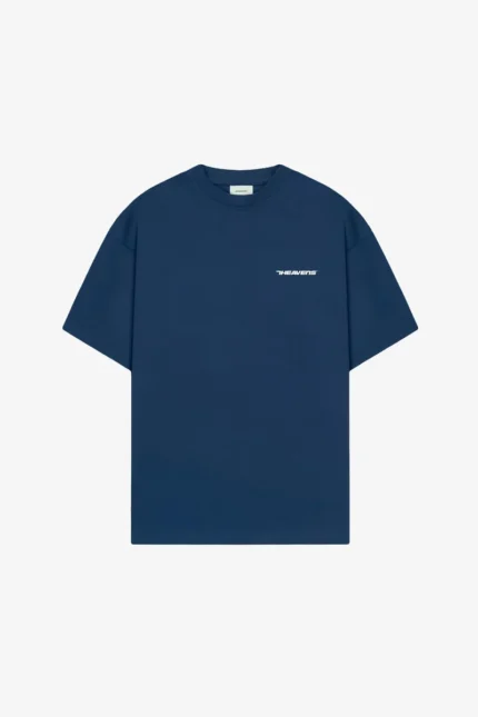 7heavens Navy Boxy Fit T shirt